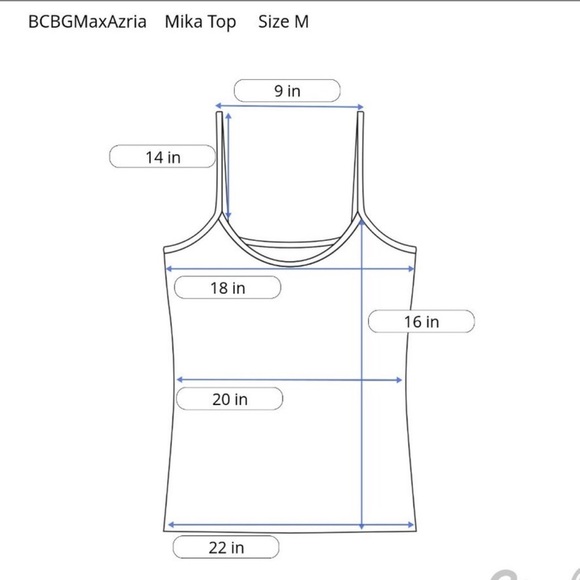 BCBGMaxazria Mika Black Green Asymmetric Tiered Racerback Tank Sz M - Picture 7 of 7